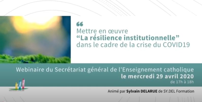 La résilience institutionnelle dans le cadre de la crise du COVID19